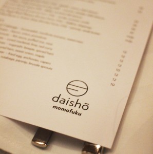 Momofuku Daisho: Toronto